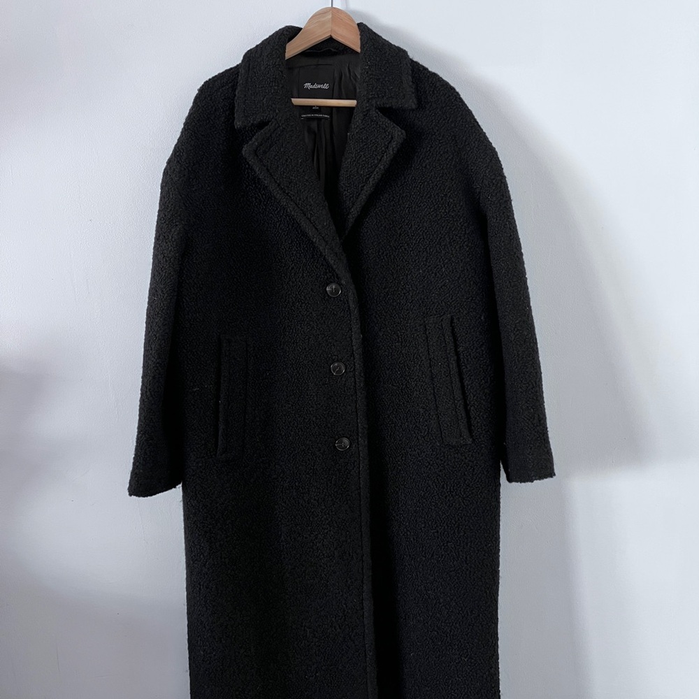 Madewell Women’s Black Sherpa Jacket